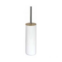 Paris Prix - Brosse wc Design 'Smart' 37cm Blanc