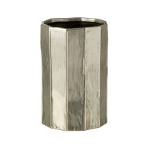 Cache-Pot Design 'Ary' 30cm Argent