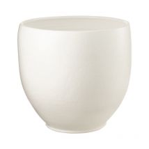 Cache-Pot Poterie 'Ying' 41cm Blanc