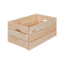 Cagette en Bois 'Silver' 51cm Naturel