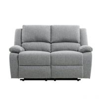 Paris Prix - Canapé de Relaxation Tissu 'Polo' 143cm Gris