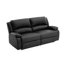 Paris Prix - Canapé de Relaxation 2 Assises xxl 'Walker' 193cm Noir