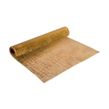 Chemin de Table Jetable 'Or Croco' 28cmx5m Or