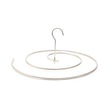 Cintre Spirale "Drap & Couverture" 220cm Argent