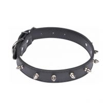 Collier Fantaisie pour Chien 'Pics' 55cm Noir