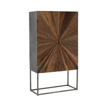 Paris Prix - Commode 2 Portes en Bois 'Shanil' 160cm Marron