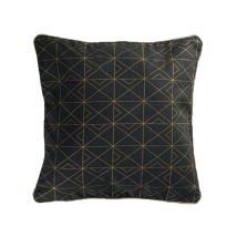 Coussin Déco "Quadris" 40x40cm Anthracite