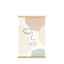 Décoration Murale "Kakemono" 40x60cm Beige