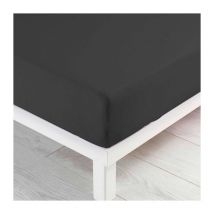 Drap Housse 'Jersy' 160x200cm Anthracite