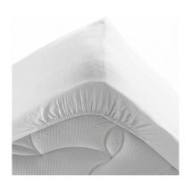 Drap Housse 'Stonalia' 160x200cm Blanc