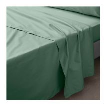 Drap Plat 'Percaline' 180x290cm Tilleul