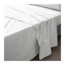 Drap Plat 'Percaline' 240x300cm White