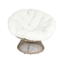Paris Prix - Fauteuil Papasan 'Cancun' 96cm Naturel