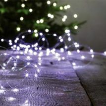 Guirlande Lumineuse Extérieur coper 20m Blanc Froid - Paris Prix
