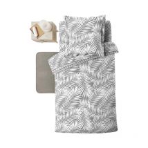 Housse de Couette 'Botania' 140x200cm Gris