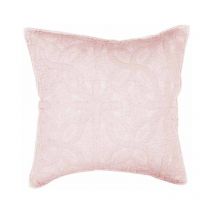 Housse de Coussin 'Florette' 40x40cm Rose