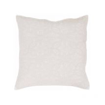 Housse de Coussin 'Florette' 60x60cm Blanc