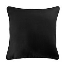 Housse de Coussin 'Panama' 40x40cm Noir