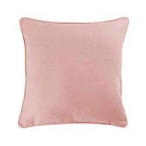 Housse de Coussin 'Panama' 40x40cm Rose Poudré