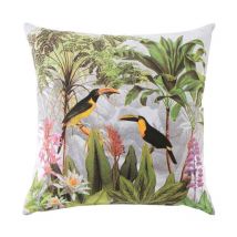 Housse de Coussin 'Sweet Bird' 60x60cm Multicolore