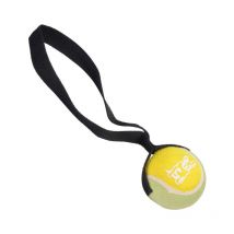 Jouet pour Chien "Balle de Tennis" 20cm Jaune & Noir