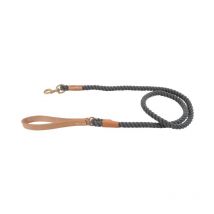 Laisse Corde Pour Chien 'City' 150cm Anthracite