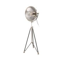 Lampadaire Design Vintage "Bowie" 157cm Noir & Argent