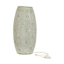 Lampe à Poser en Verre 'Bram' 41cm Vert