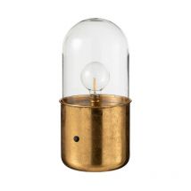 Lampe à Poser Design en Verre "Bulb" 41cm Or