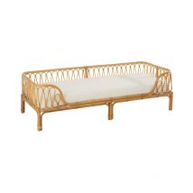Lit Banquette en Rotin 'Pierre' 77x186cm Naturel
