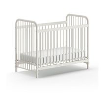 Lit Bébé 'Bronxx' 60x120cm Blanc Mat