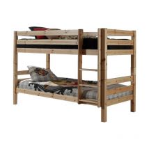 Paris Prix - Lit Enfant Superposé & Tiroir de Lit 'Pino' 90x190cm Naturel