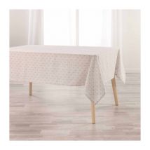 Nappe Imprimée en Coton 'Giana' 140x240cm Beige
