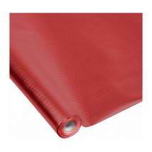 Nappe Plastique 'Imperméable' 1,20x5m Rouge