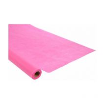 Nappe Plastique 'Intissé' 1,20x10m Rose