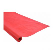 Nappe Plastique 'Intissé' 1,20x10m Rouge