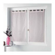 Paire de Voilages 'Orion' 60x90cm Rose