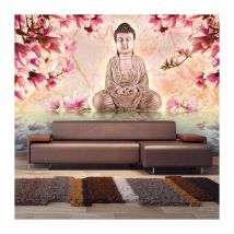 Papier Peint "Bouddha & Magnolia II" 270x450cm
