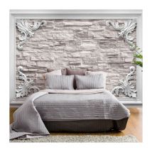 Papier Peint "Brick in the Frame Beige" 280 x 400 cm