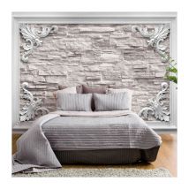 Papier Peint "Brick in the Frame Beige" 140 x 200 cm