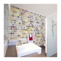 Papier Peint "Colored Polka Dots" 154 x 200 cm
