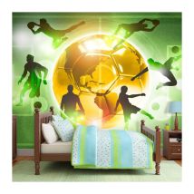 Papier Peint "Football Training" 210 x 300 cm