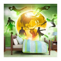 Papier Peint "Football Training" 175 x 250 cm