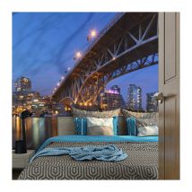 Papier Peint "Granville Bridge Vancouver Canada" 270 x 350 cm