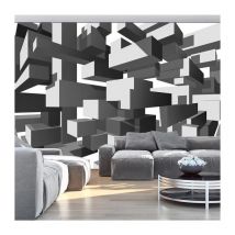 Papier Peint "Grey Notes" 210 x 300 cm