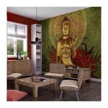 Papier Peint "Le Bouddha D'or" 154 x 200 cm