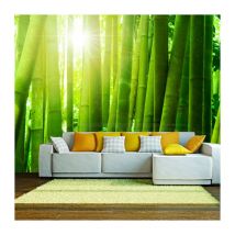 Papier Peint "Soleil & Bambou" 231 x 300 cm