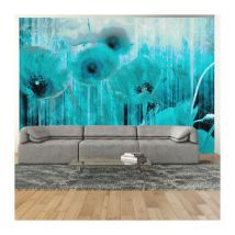 Papier Peint "Turquoise Madness" 105 x 150 cm