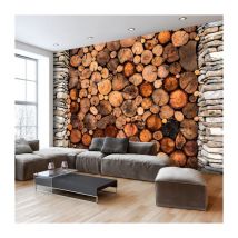 Papier Peint "Wooden Gate" 105 x 150 cm