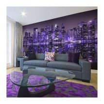 Papier Peint XXL "American Violet" 270x550cm